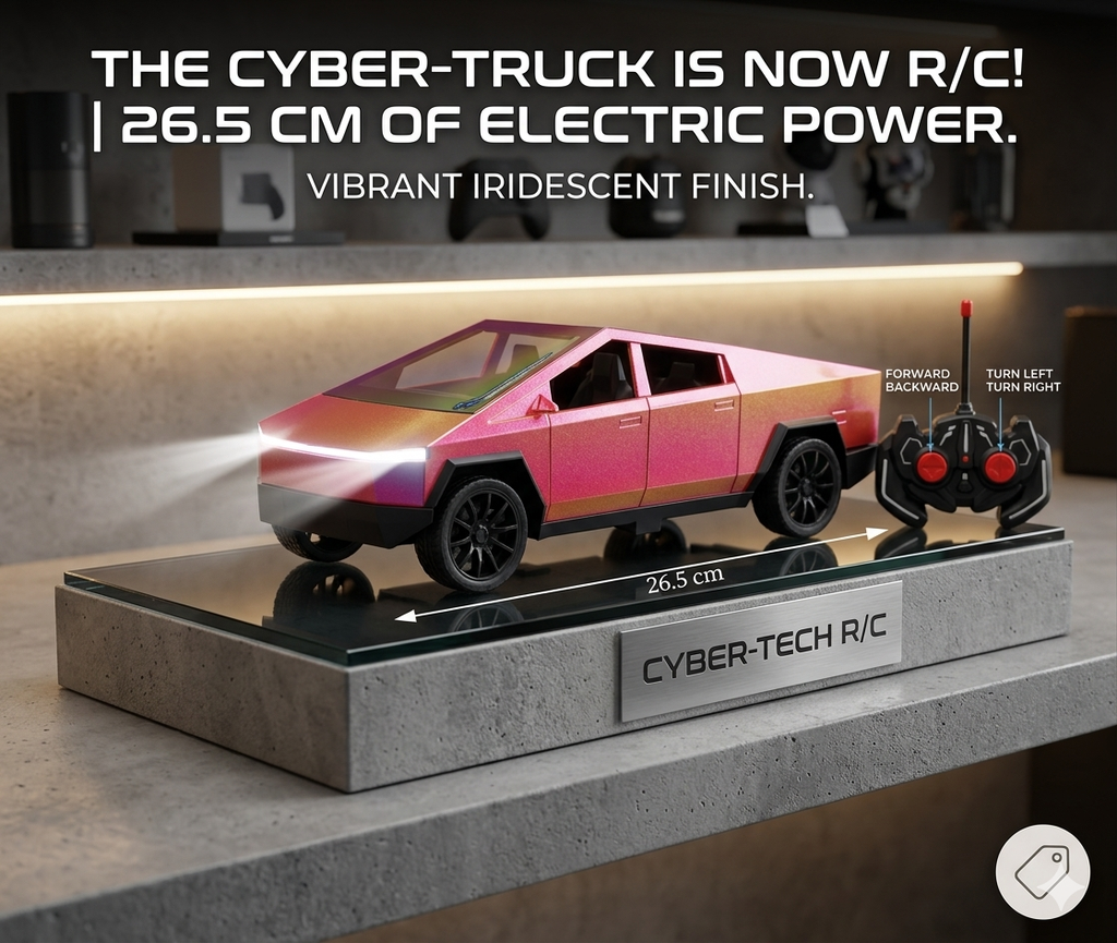 RC rechargeable Cyber truck