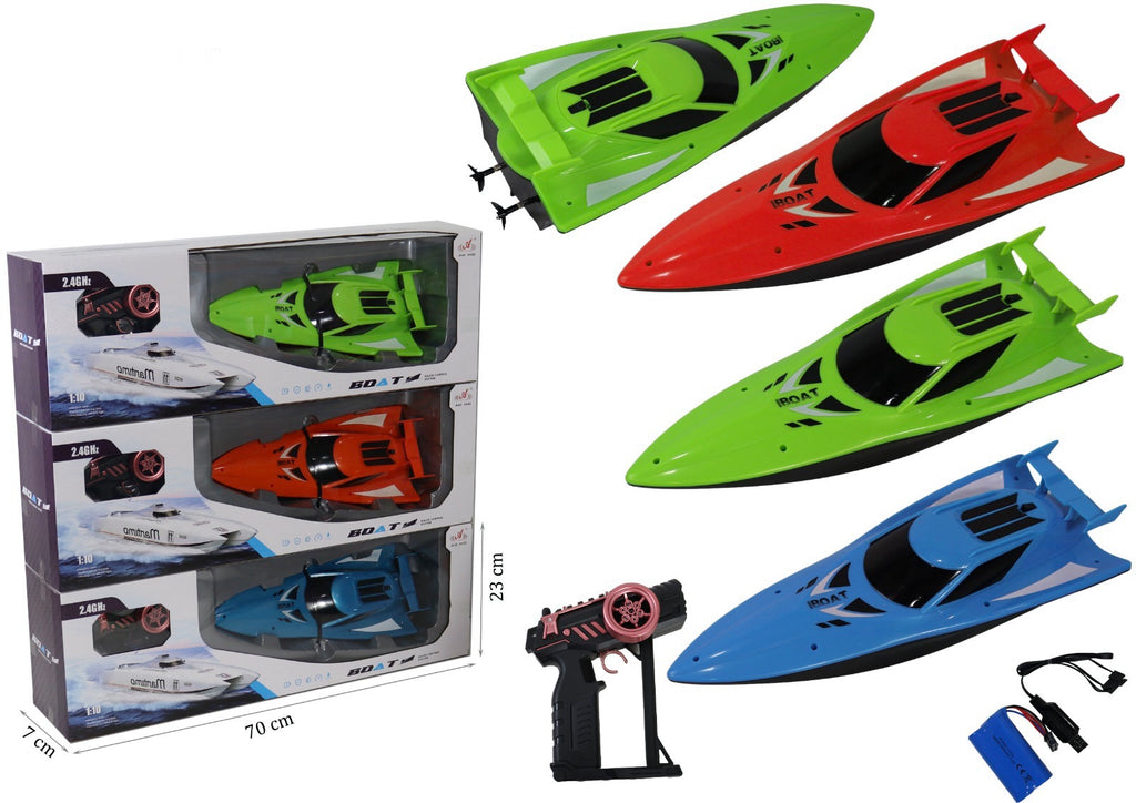 High-Speed Pool Racing Boat