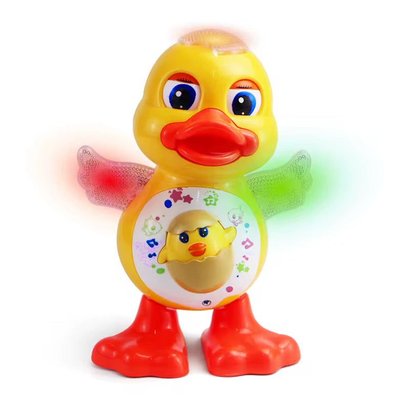 Cute TummyTime dancing duck