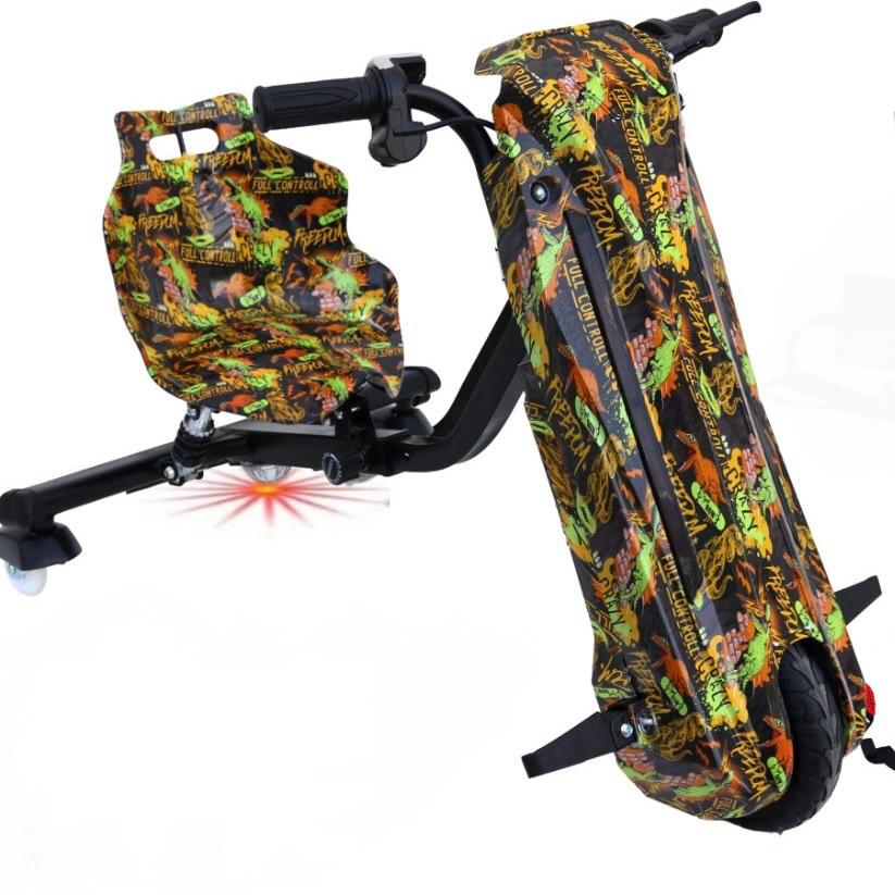 Ride on electric scooter for drifting