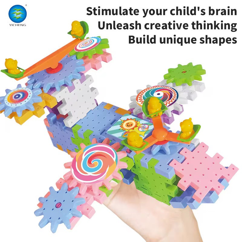 Gear Building Block STEM Set