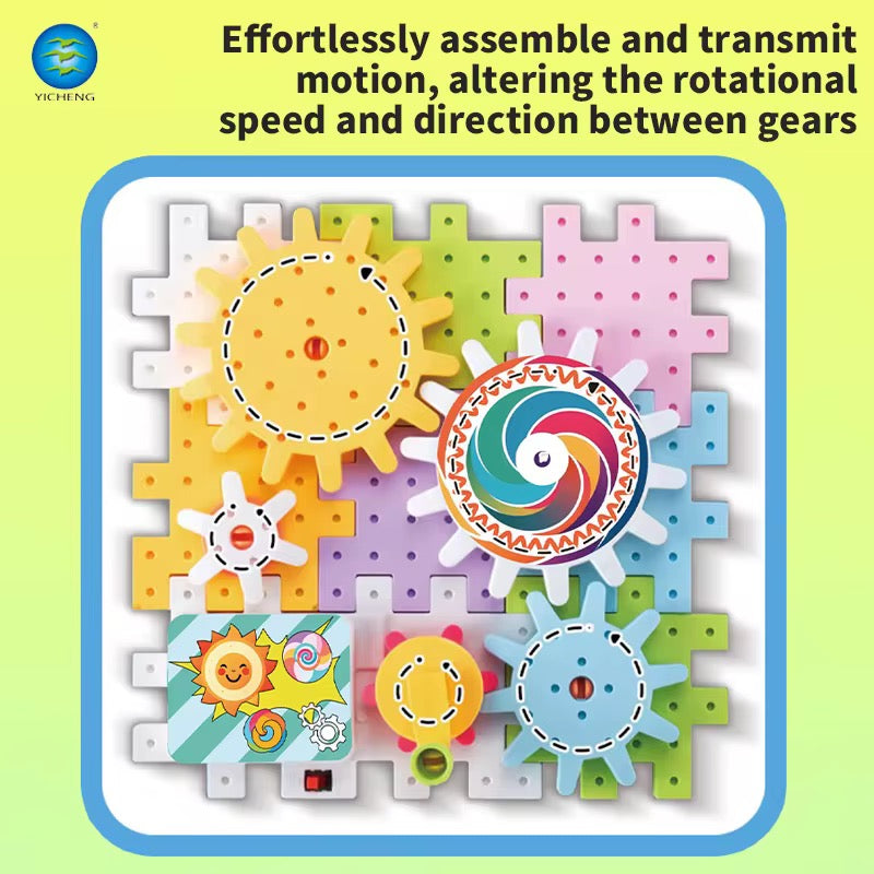 Gear Building Block STEM Set