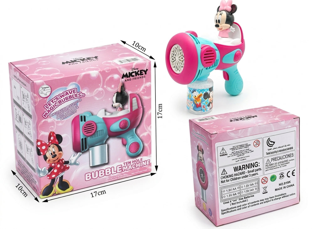 Disney Minnie Mouse Magic Bubble Machine